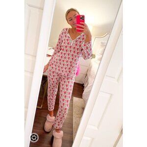 ROLLER RABBIT Monkey Pajamas in Pink Size X-Small